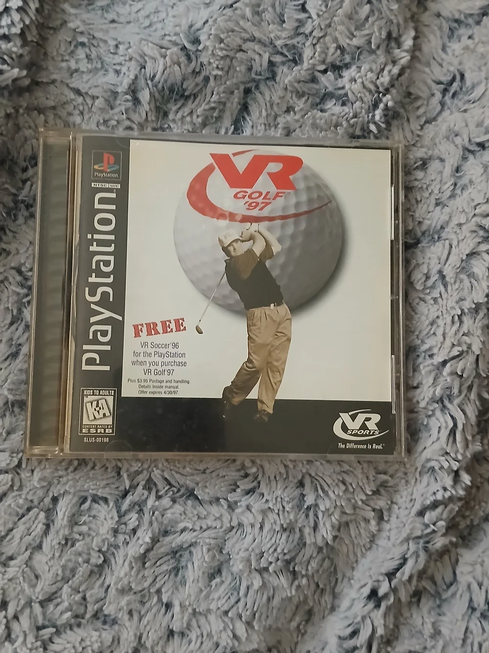 VR Golf '97 PlayStation Game -